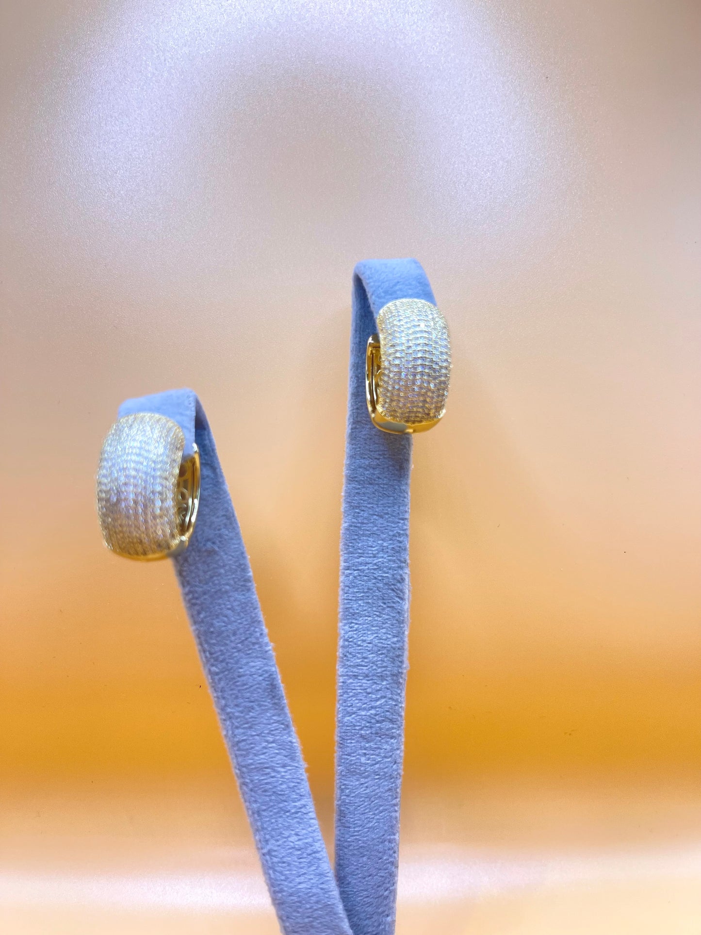 Argollas Gruesas Brillantes