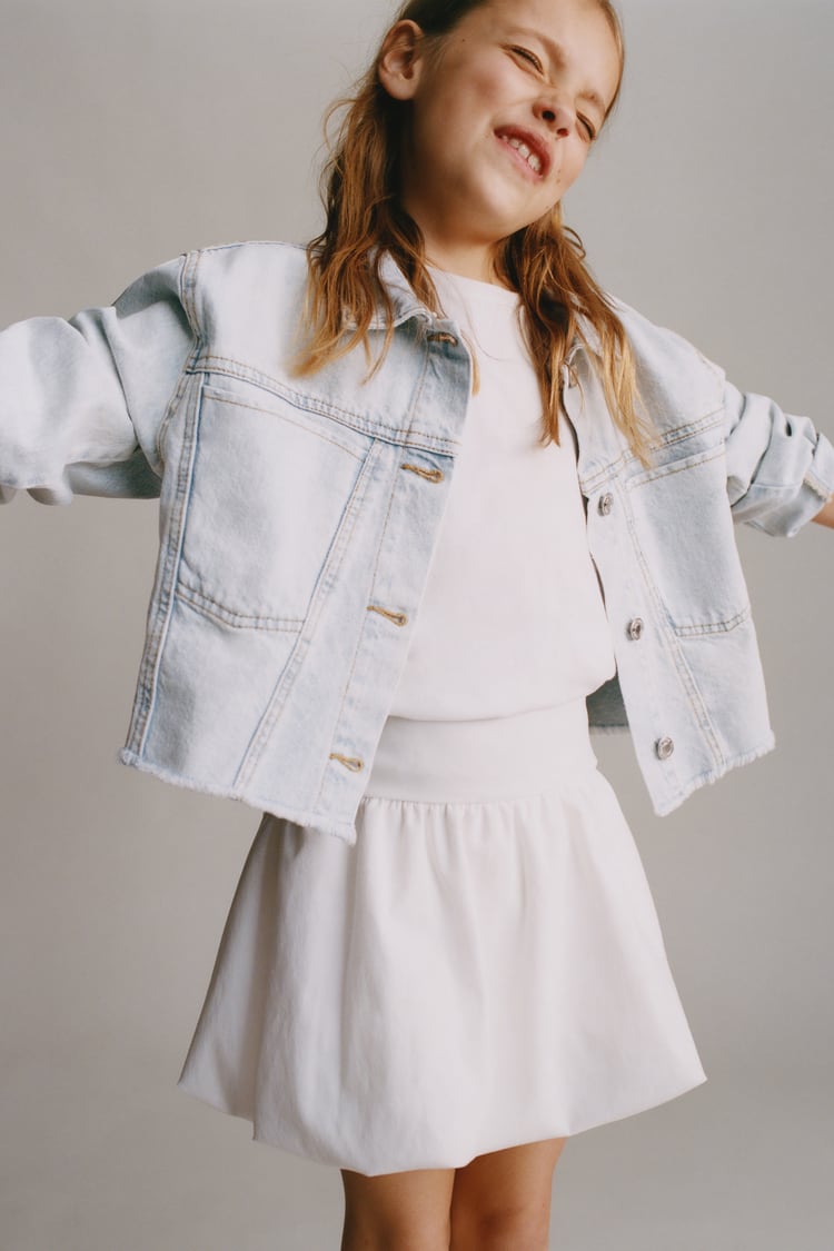 Chaqueta denim niña
