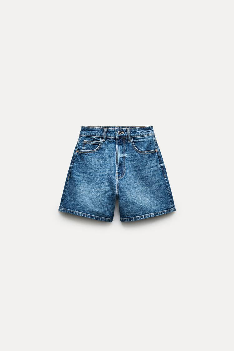 Short denim oscuro