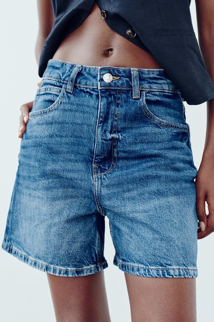 Short denim oscuro