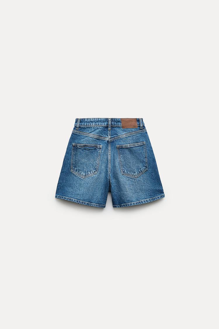 Short denim oscuro