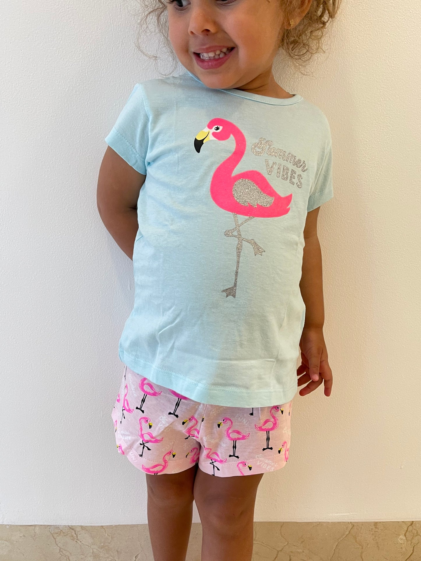 Pijama cisne niña