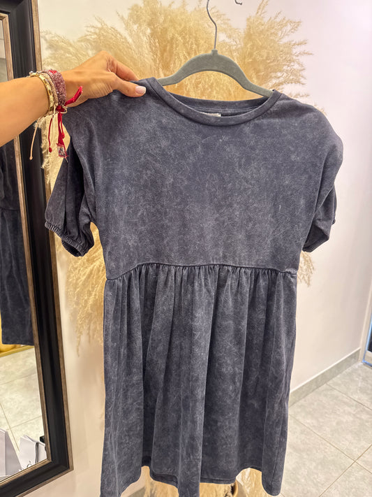 Vestido niña con hombreras