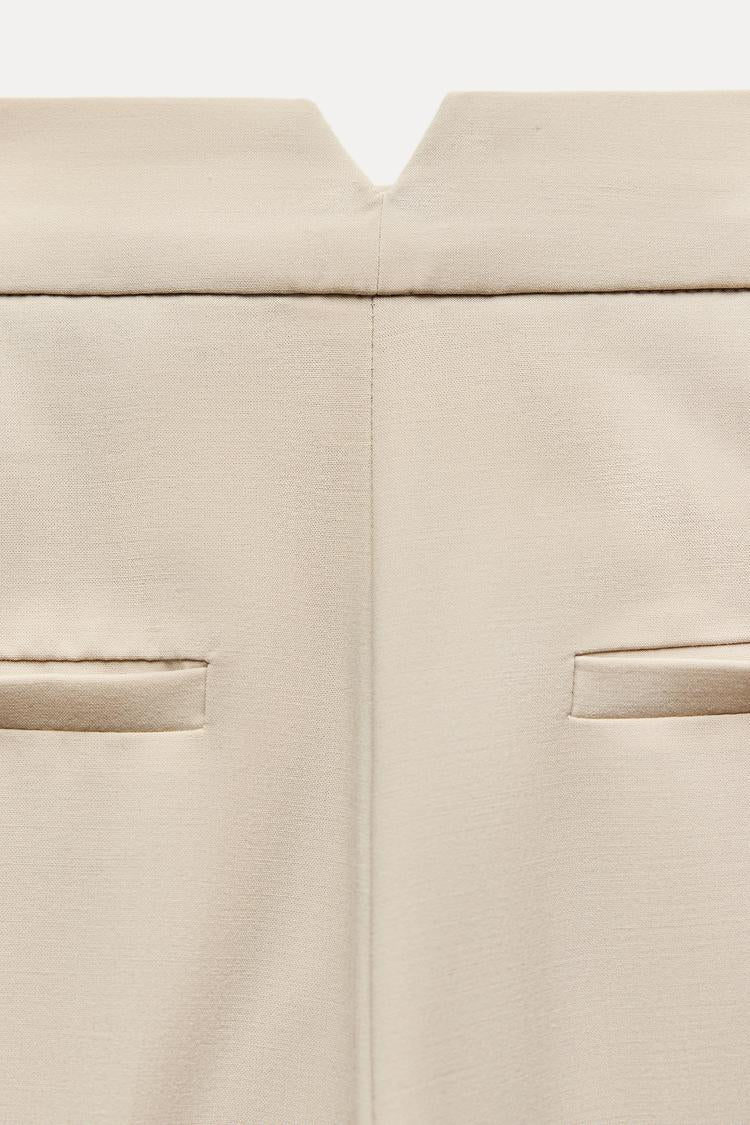 Pantalón Beige pinzas