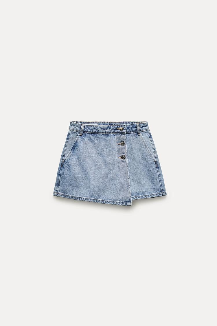 Falda short Denim