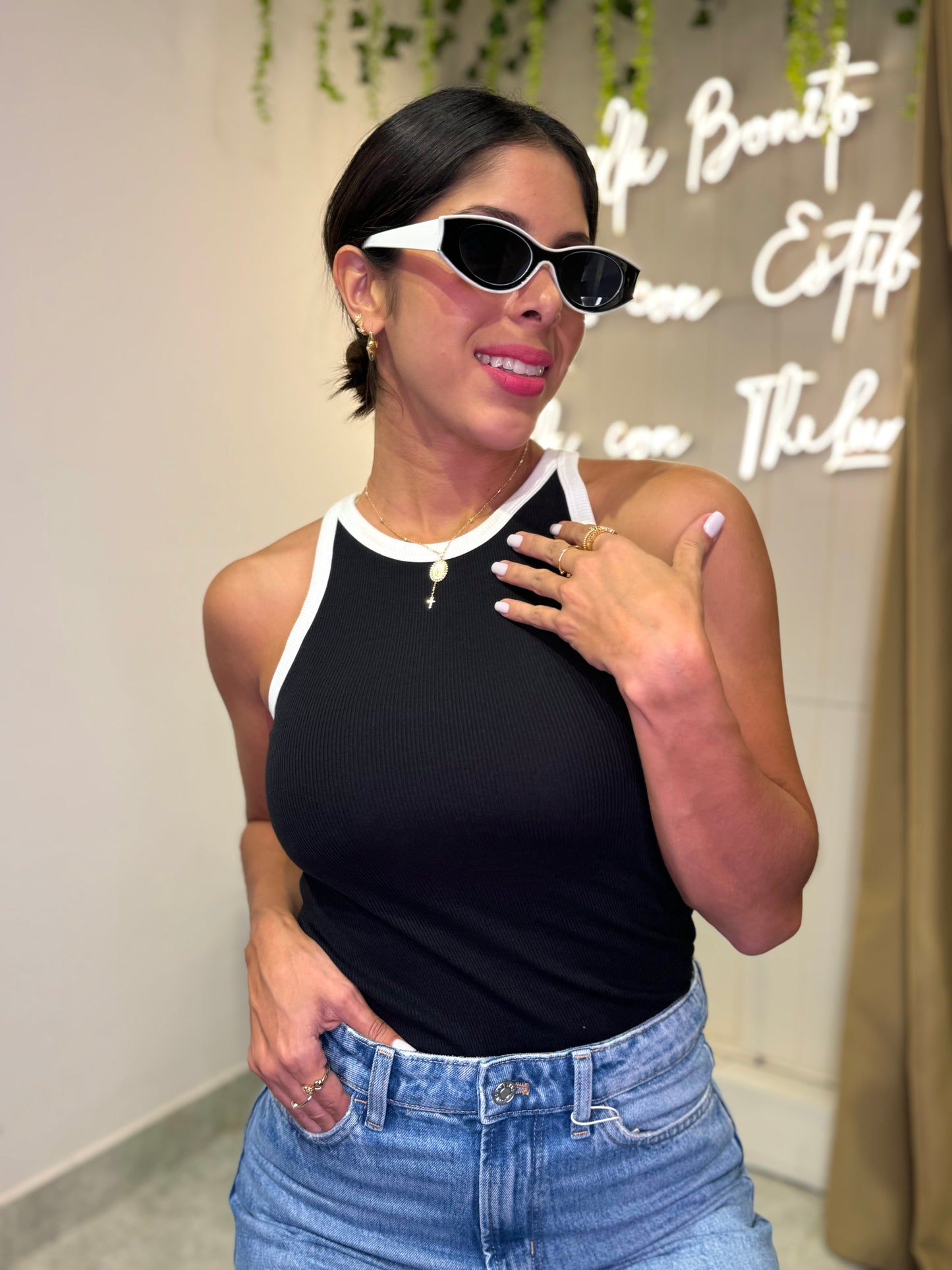 Tank top negro