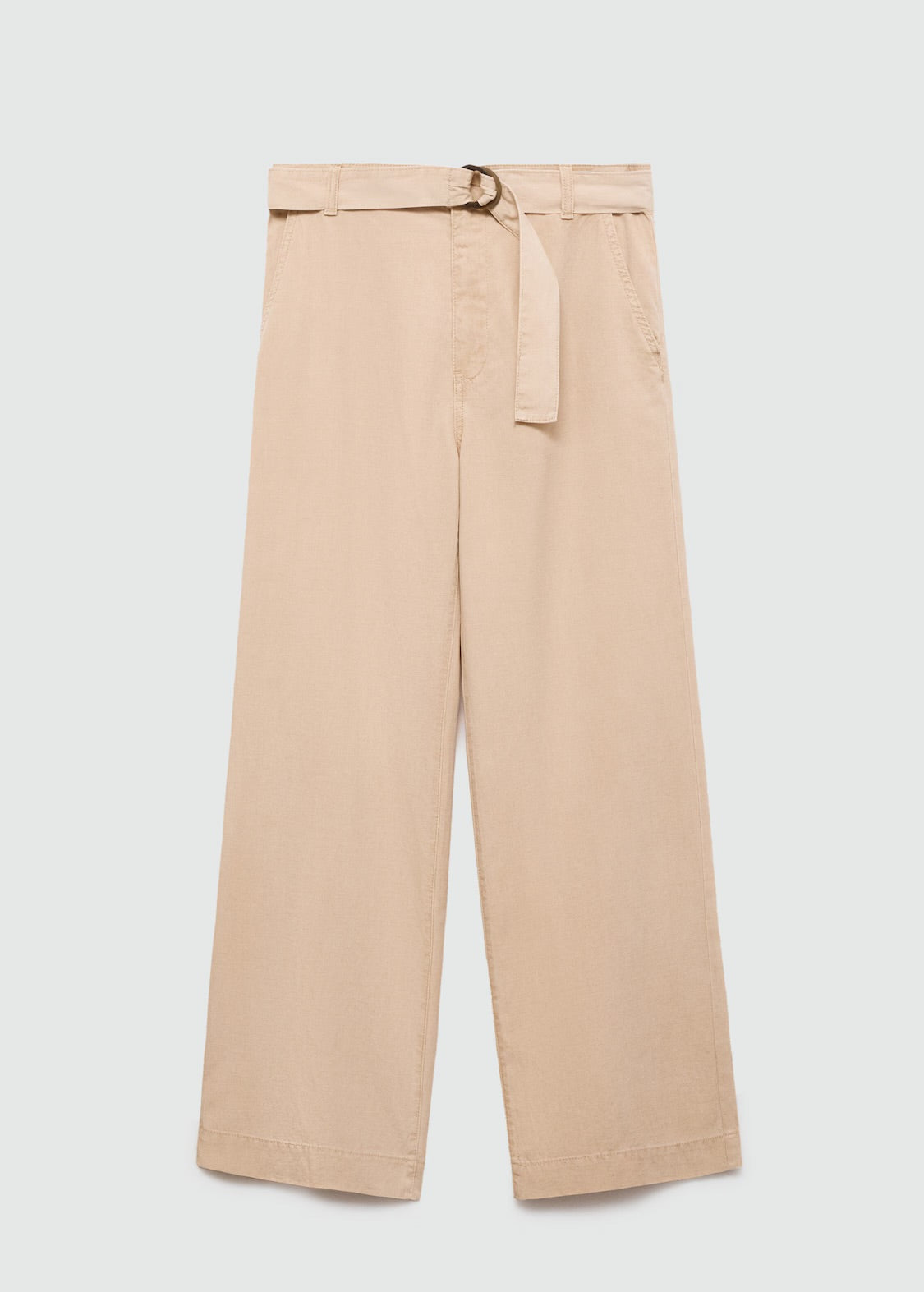 Pantalón beige claro