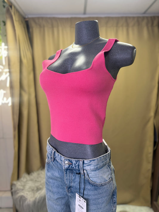 Top fucsia