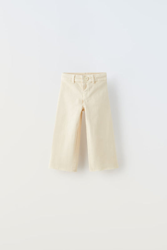 Jean marine beige