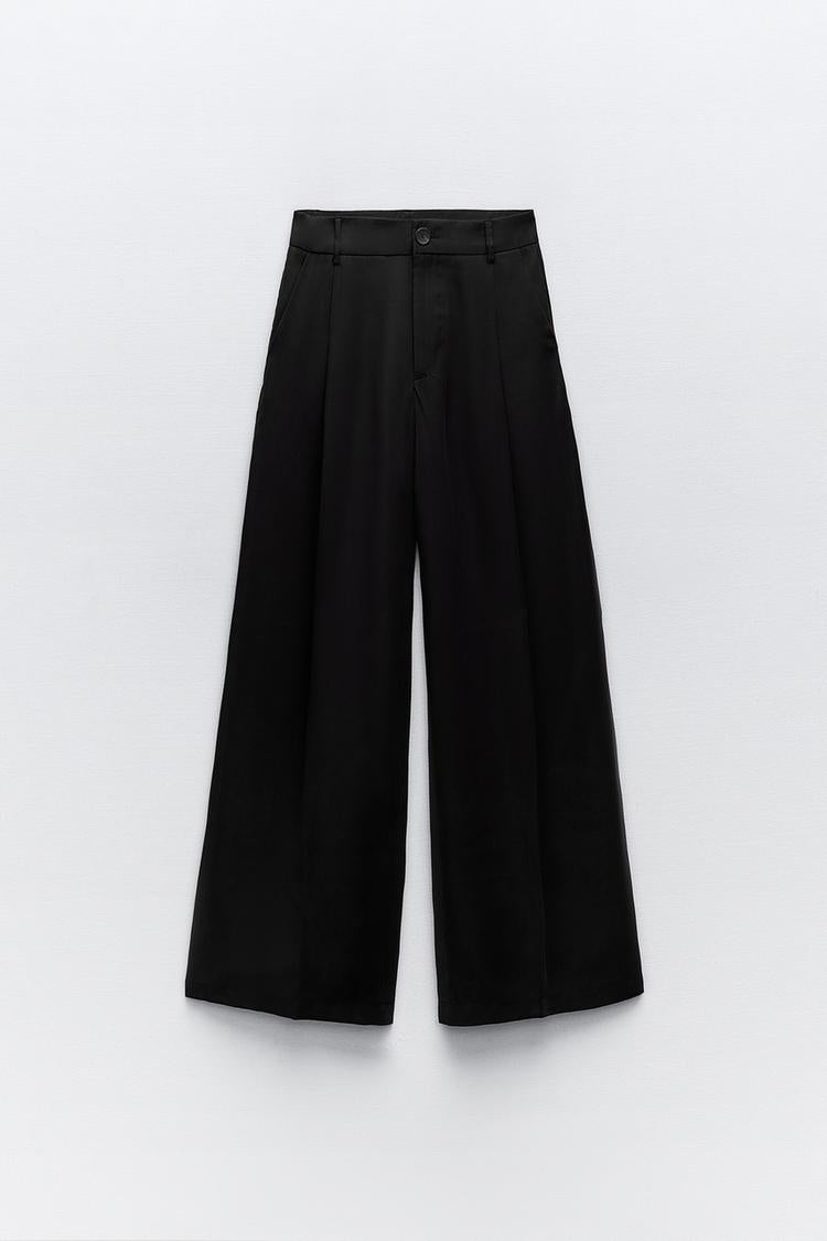 Pantalón negro pinzas