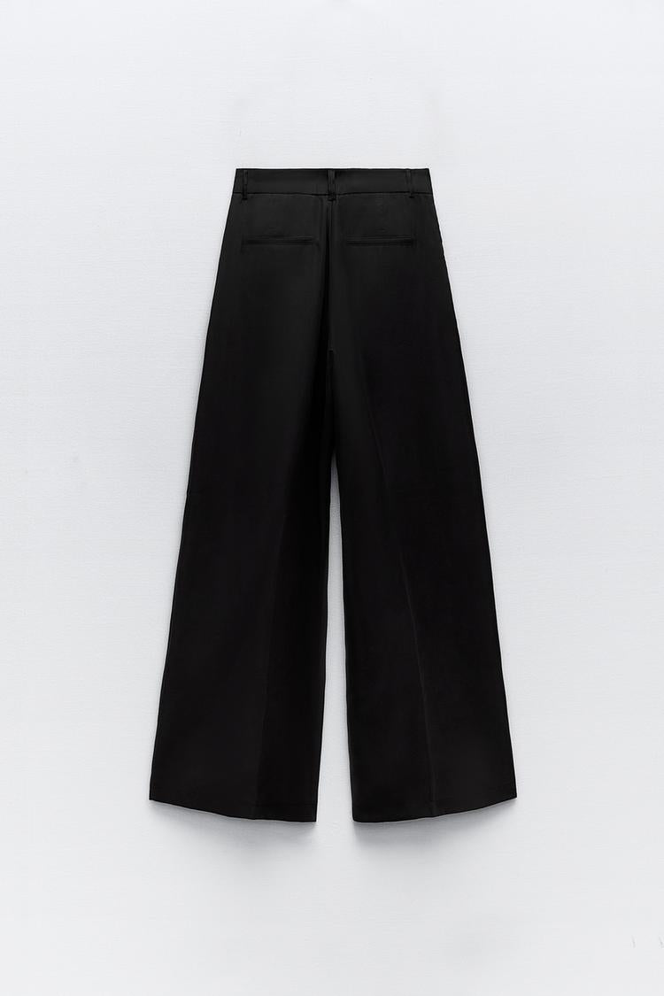 Pantalón negro pinzas