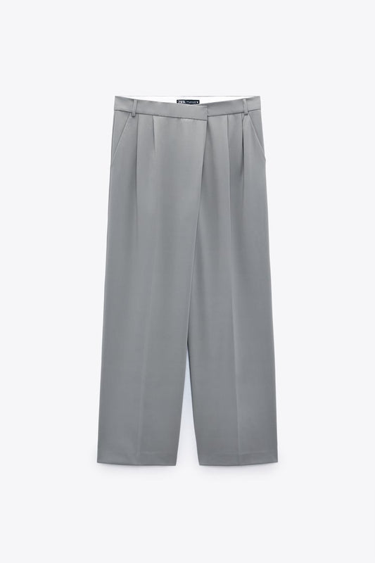 Pantalon Full Length gris