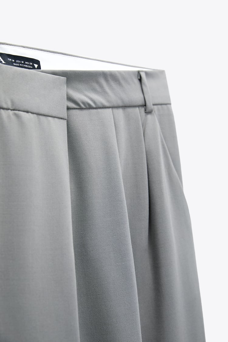 Pantalon Full Length gris